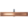 Linear drainage REA Neox pro Brushed Copper 70