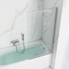 Bathtub screen Rea Lagos Fix 70 Chrome