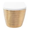 Toilet bowl Carlo Flat Brush Gold