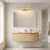 Applique da bagno LED APP1863-1W 40cm BRUSH GOLD