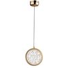 Suspension en Cristal LED LHJ100-1CP Złota