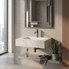 Настінна раковина REA Aresa Grey Gold 70