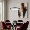 Люстра LED LHJ011-CP 40cm BLACK