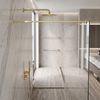 Shower screen support arm 150 cm Rea Gold