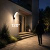 Applique murale LED de façade JNH032-G noire