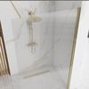 Shower screen Rea Aero Intimo Gold Brush 100