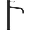 Bathroom faucet Rea Serra BLACK Matt High