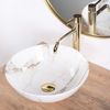 Lavabo da appoggio REA STELLA Aiax Shiny