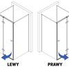 Cabina de dus Rea Atlas 90x90 Chrome