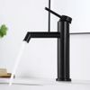 Bathroom faucet Rea Foss BLACK Low