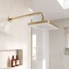 Pommeau de douche rectangulaire REA JS-032 Brushed Gold