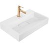 Conglomerate washbasin GOYA 60cm + Frame