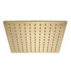 Čtvercová hlavová sprcha REA JS-P015BG 25cm Brush Gold