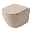 Set Vas WC Suspendat Focus + Lavoar pe Blat Rea Focus Taupe
