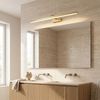 Kúpeľňové nástenné LED svietidlo SWE009-1W 73cm BRUSH GOLD