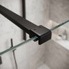 Shower screen support arm 150 cm Rea Black