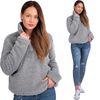 Women's sweatshirt Sherpa Light Grey xl