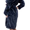 Bathrobe Roger Women Navy Red XL