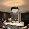 Lampe suspendue Cristal G063-CP 50cm BLACK