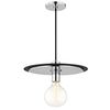Lampa Wisząca APP1214-1CP Czarna