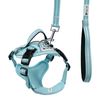 Leash and harness for a dog PJ-058 Blue M