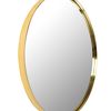 Ümmargune peegel kuldne 50cm MR20E