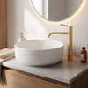 Bathroom faucet Rea Rivo Brush Gold
