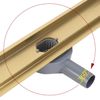 REA Neox pro Linear Drain BRUSHED GOLD 80