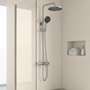 Shower set Rea Lungo Stripe Brush Nickel