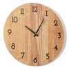 Kulaté nástěnné hodiny dřevěné 30 CM MTZL20202
