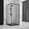 Shower tray Rea Black Rock 90x90