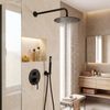 Kit de douche encastré Rea Lungo Black + BOX