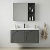 Bathroom furniture set with washbasin Denver 80cm Grey