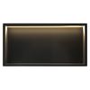 ĮMONTUOJAMA VONIOS LENTYNA LED 30x60 black