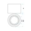 Lampada JNH026-1C WHITE