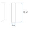 MODERNÍ STROPNÍ SVÍTIDLO 30 CM APP572-1C Černá