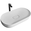 Conglomerate washbasin IRIS 71 CM White