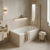 Built-in acrylic bathtub Rea Gloria 120
