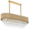 Crystal pendant lamp SWE105-CP GOLD