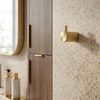 Appendino da bagno 64104 SOLO Brush Gold