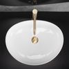 Lavabo sobre encimera Rea SABINA 50