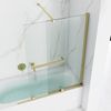 Bathtub screen Rea Fabian Gold 100
