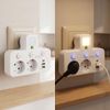 Power Strip 2 Sockets + 2x USB-A + USB-C JNH017 White