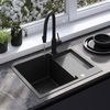 Stainless steel sink Paul Black