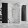 Shower screen Rea Aero N 90 Transparent