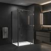zuhanykabin Rea Primo Swing 100x80 Chrome