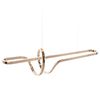 Lampa LED G039-CP Gold