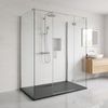 Duschtasse Bazalt long Black 90x120