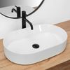 Ceramic Countertop Basin Rea Nadia 60