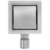 Линеен отводнител REA NEO Nickel Brush  12x12